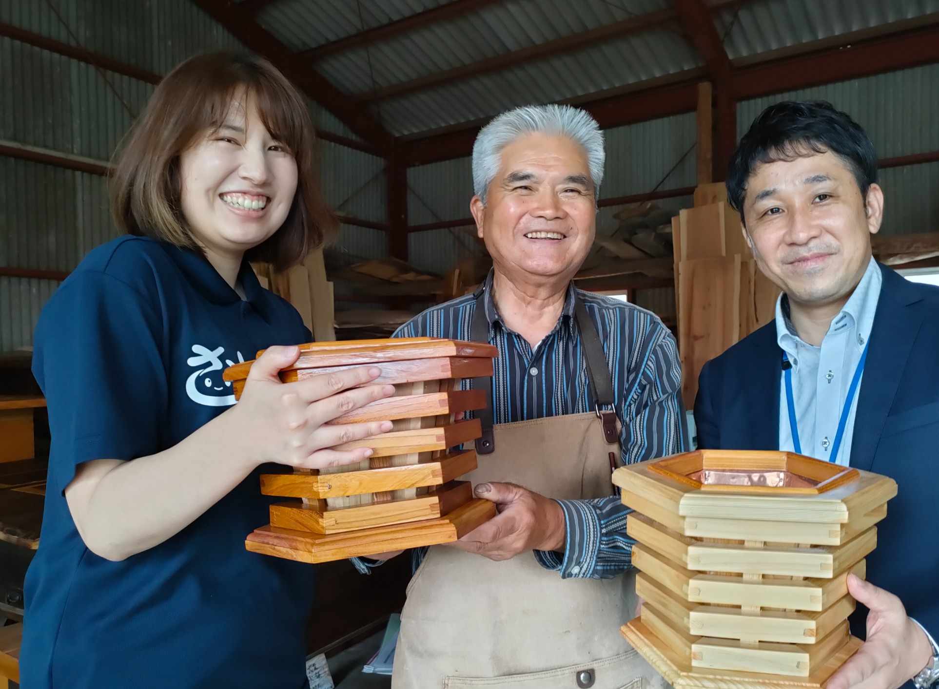 経営者との面談風景