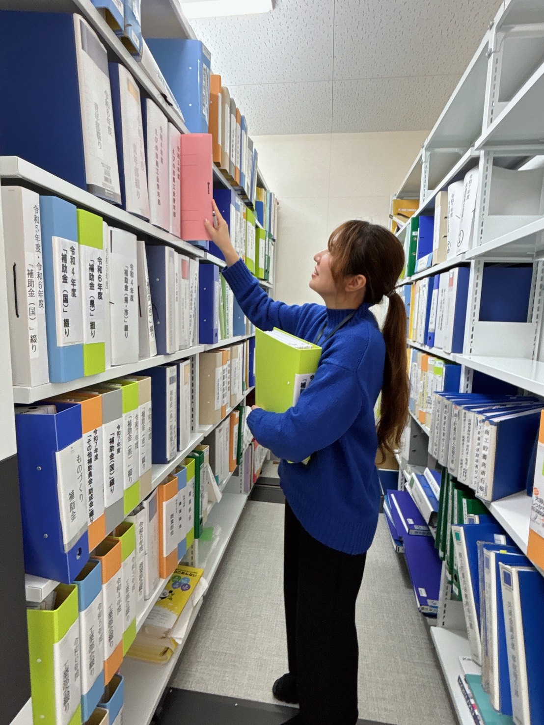 チームでの打ち合わせ